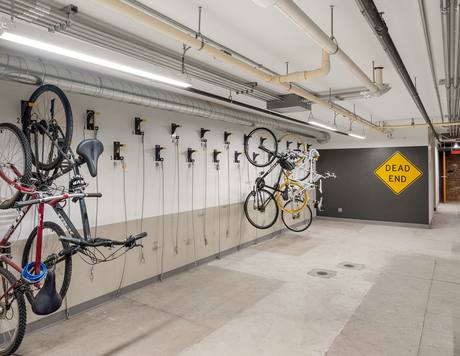 Secure bike storage