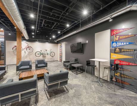 The resident lounge